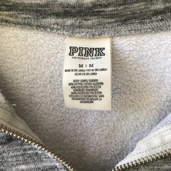 Victoria Secret Quarter Zip Sweater - Picture 3 of 4